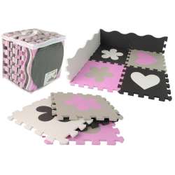 Mata Edukacyjna Piankowa EVA Puzzle Dla Niemowląt - 1
