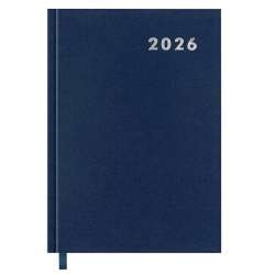 Kalendarz książkowy 2026 A5 niebieski EASY