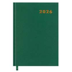 Kalendarz książkowy 2026 A5 zielony EASY