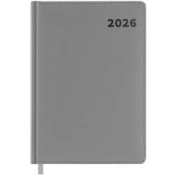 Kalendarz książkowy 2026 A4 grafitowy EASY