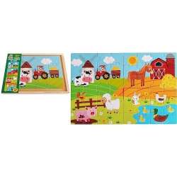 Puzzle drewniane 4 obrazki - 1