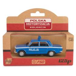 PRL 1:43 Fiat 125 Milicja niebieski (GXP-755576) - 1