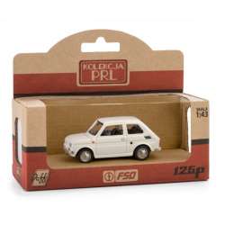 Pojazd PRL Fiat 126p biały (GXP-921582) - 1