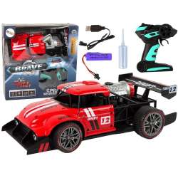 Auto R/C 1:16 zdalnie sterowane czerwone - 1