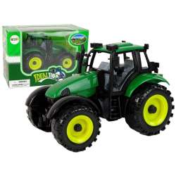 Traktor z otwieraną maską zielony