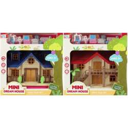 Domek dla lalek z akcesoriami Mini Dream House mix cena za 1szt (523025) - 1
