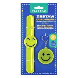 Zestaw odblaskowy opaska samozaciskowa +brelok - 1