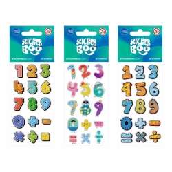 Naklejki Sticker BOO Cyferki mix - 1 Naklejki Sticker BOO Cyferki mix - 1