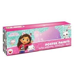 Farby plakatowe 20ml Koci Domek Gabi 12 kolorów - 1