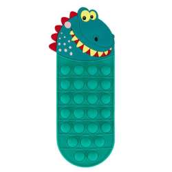 Piórnik silikon 1 zamek Dino STARPAK (536939) - 1