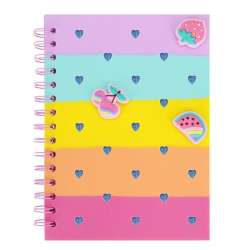 Kołonotes silikon A5 Fruits STARPAK (537167) - 1
