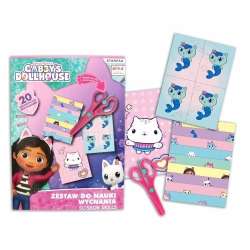 Zestaw do nauki wycinania A4 z nożyczkami Gabby