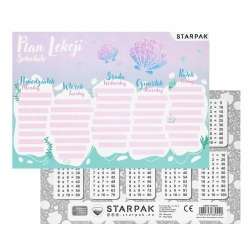 Plan lekcji z tabliczką mnożenia Shell (25szt) - 1 Plan lekcji z tabliczką mnożenia Shell (25szt) - 1