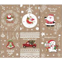 Karnet B6 BN Eco z zawieszką MIX (12szt) - 1