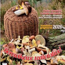 Kalendarz 2026 ścienny albumowy 30x30cm Grzybiarza - 1