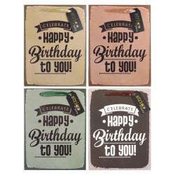 Torba prezentowa Party 18x23x10cm mix STRIGO - 1