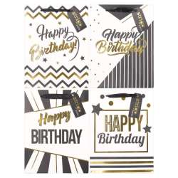 Torba prezentowa Party 18x23x10cm mix STRIGO