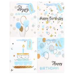 Torba prezentowa Party 18x23x10cm mix STRIGO - 1