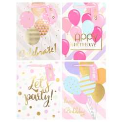 Torba prezentowa Party 18x23x10cm mix STRIGO - 1