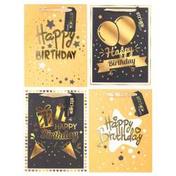 Torba prezentowa Party 18x23x10cm mix STRIGO - 1