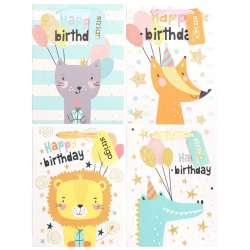 Torba prezentowa Party 18x23x10cm mix STRIGO - 1