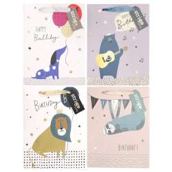 Torba prezentowa Party 18x23x10cm mix STRIGO - 1