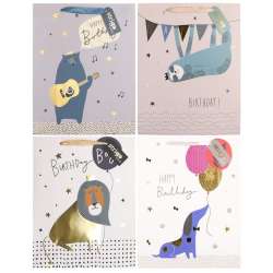 Torba prezentowa Party 26x12x32cm mix STRIGO - 1