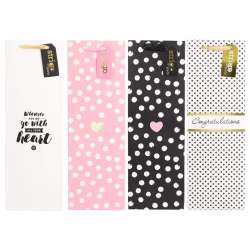 Torba prezentowa Party 12x36x9cm mix STRIGO - 1