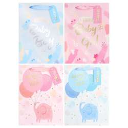 Torba prezentowa Party 18x23x10cm mix STRIGO - 1