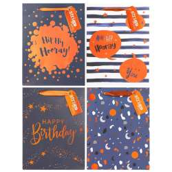 Torba prezentowa Party 18x23x10cm mix STRIGO - 1