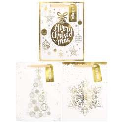 Torba prezentowa Święta 18x23x10cm mix STRIGO - 1