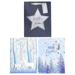 Torba prezentowa Święta 18x23x10cm mix STRIGO - 1