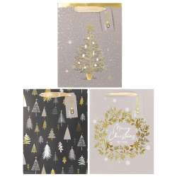 Torba prezentowa Święta 18x23x10cm mix STRIGO - 1