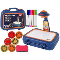 Tablica projektor w walizce niebieski Lean Toys (15686) - 1