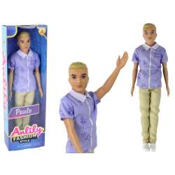 Lalka chłopak Paulo koszula blond włosy
