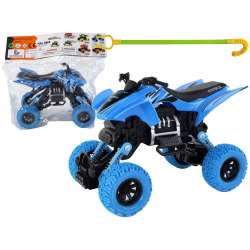 Terenówka pchacz quad XC niebieski