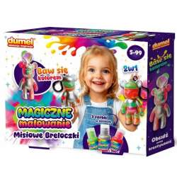 Magiczne malowanie misiowe breloczki