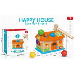 Domek edukacyjny drewniany 383334 (62206-Y636870) - 1