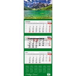 Kalendarz 2024 trójdzielny Tatry