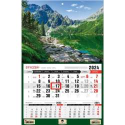 Kalendarz 2024 jednodzielny Morskie Oko