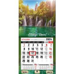 Kalendarz 2024 jednodzielny mini z magnesem