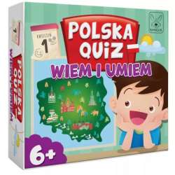 Polska Quiz Wiem i umiem 6+ gra Kangur (5905723440162) - 1