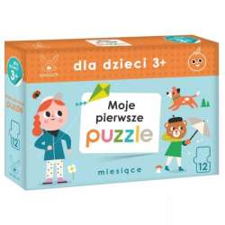 Dla Dzieci 3+ Moje pierwsze Puzzle. Miesiące Kangur (5905723440667) - 1