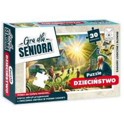 Gra dla Seniora. Puzzle Dzieciństwo