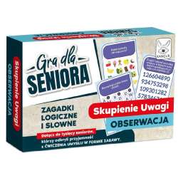 Gra dla Seniora. Skupienie uwagi - Obserwacja