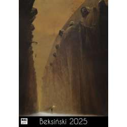 Kalendarz 2025 - Beksiński wzór 4 A3