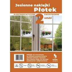 Naklejki jesienne Płotek 2szt