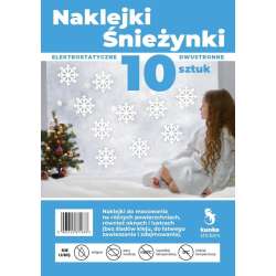 Naklejki śnieżynki 10szt - 1