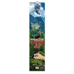 Kalendarz 2026 paskowy wąski magiczne tatry