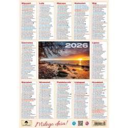 Kalendarz 2026 listkowy - 1